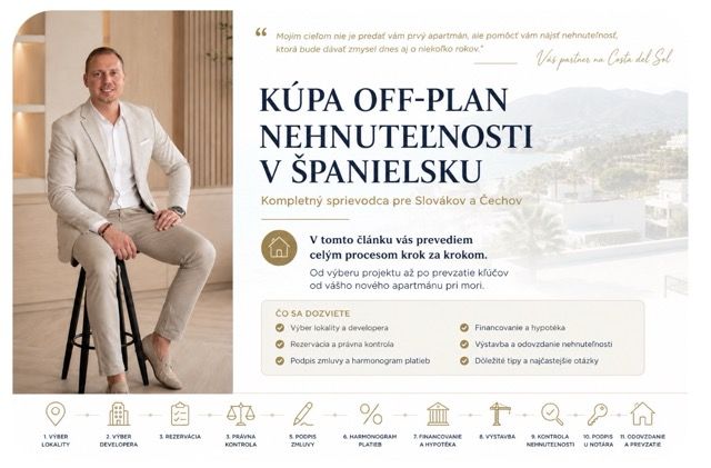 Ako vyzerá kúpa off-plan nehnuteľnosti v Španielsku krok za krokom? Ako vyzerá kúpa off-plan nehnuteľnosti v Španielsku krok za krokom?